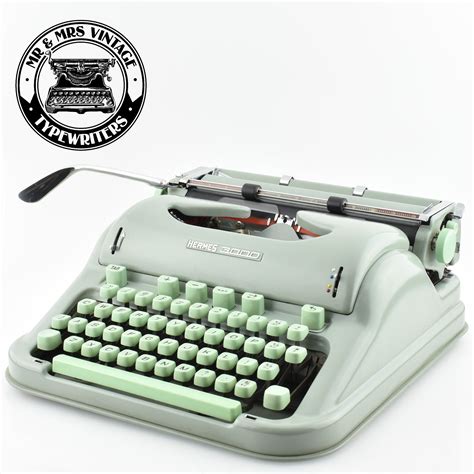 hermes 8 standard typewriter|hermes 3000 typewriter for sale.